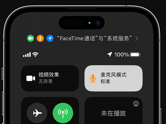 永州苹果授权维修网点分享iPhone在通话时让你的声音更清晰 