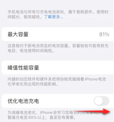 永州苹果15维修分享iPhone15充电到80%就充不进电了怎么办 