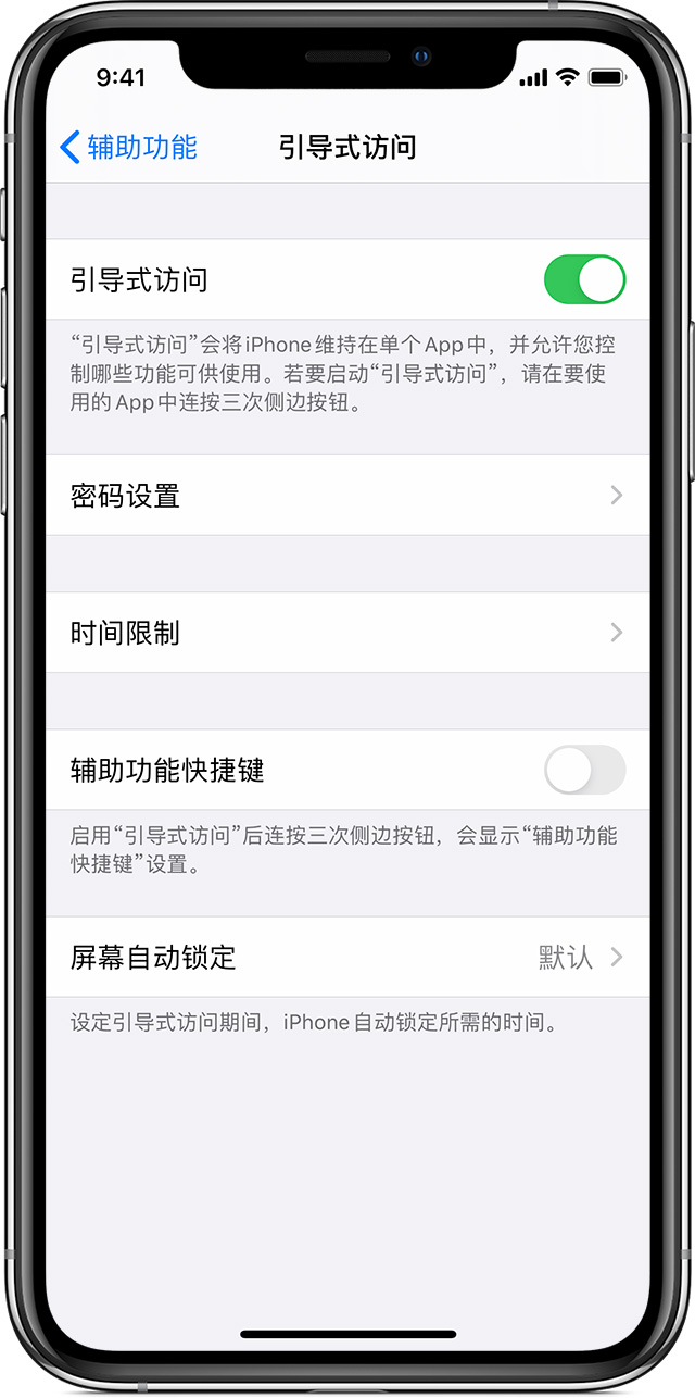 永州苹果手机维修分享如何在 iPhone 上退出引导式访问 